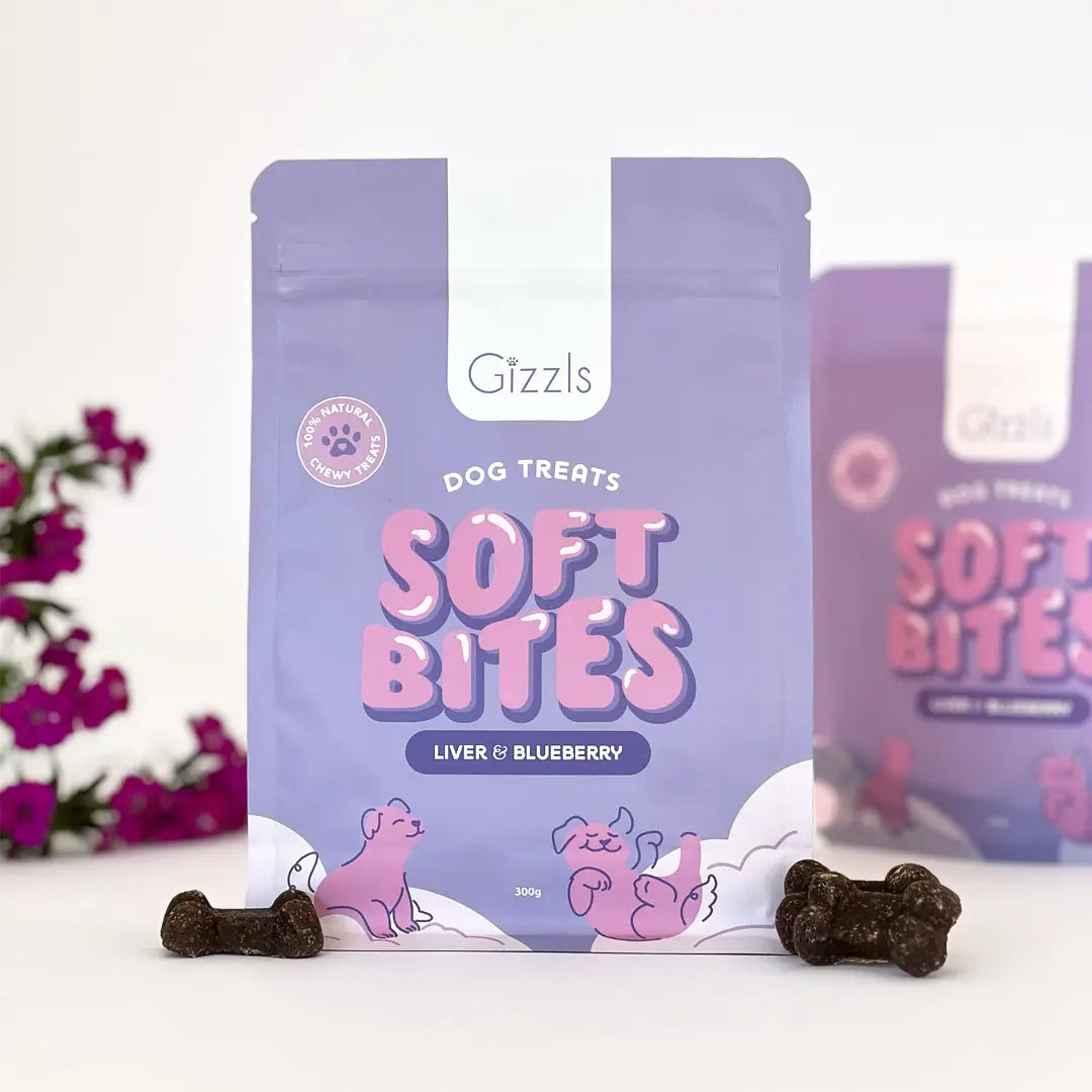 Liver & Blueberry Chewy Dog Treats