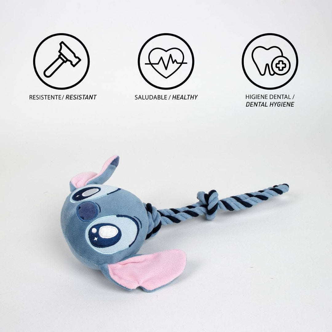 Stitch Dog Toy with Rope