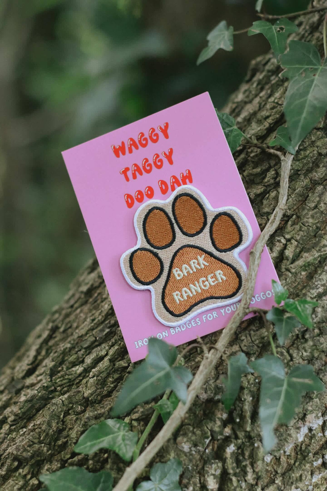 "Bark Ranger" iron on patch