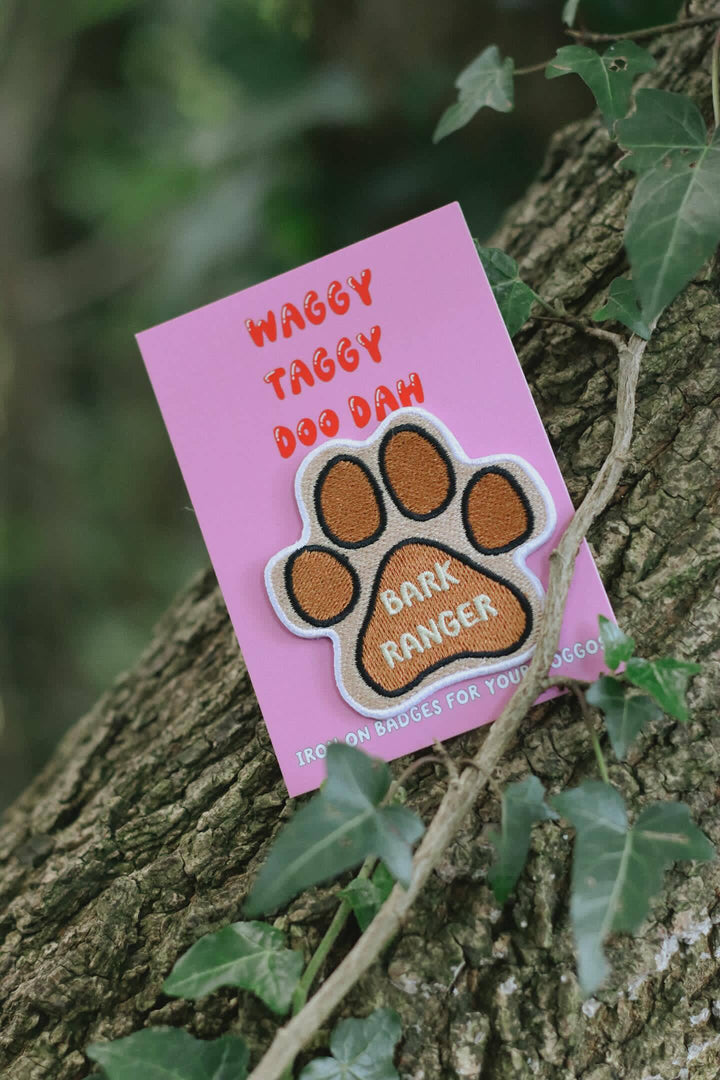 "Bark Ranger" iron on patch
