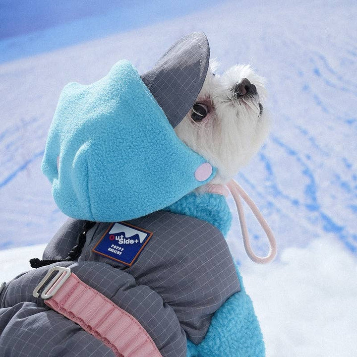 Ear Cover Fleece Dog Hat