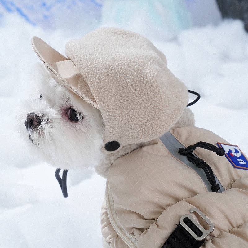 Ear Cover Fleece Dog Hat
