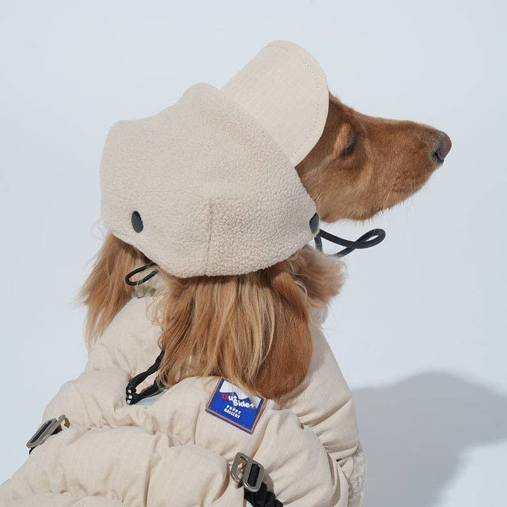 Ear Cover Fleece Dog Hat