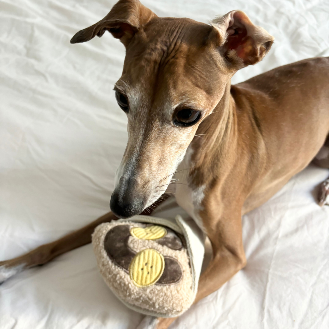 Crepe Enrichment Dog Toy