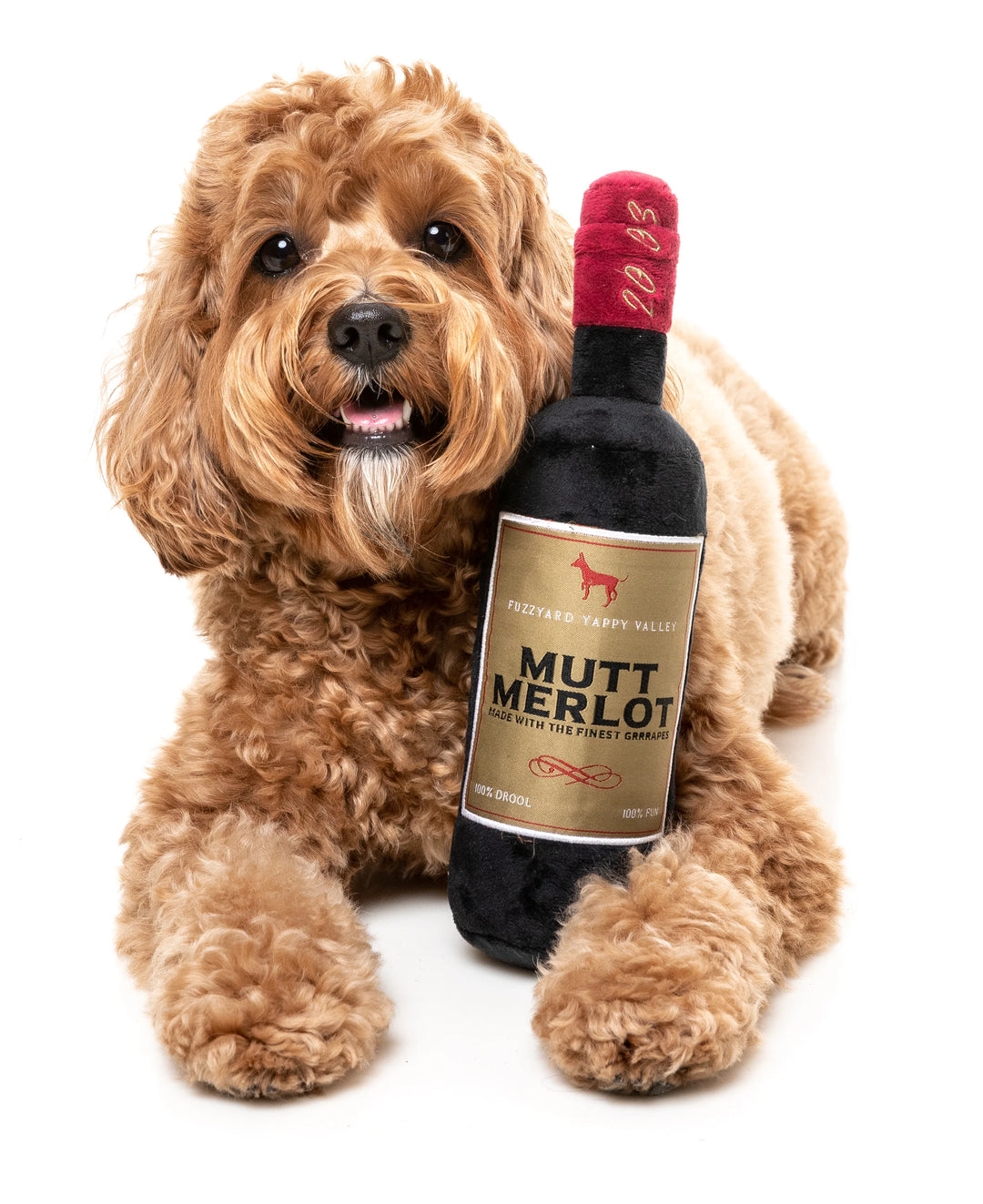 Mutt Merlot Dog Toy