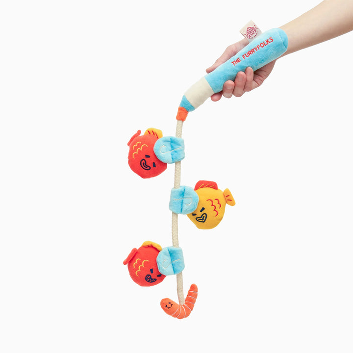 Fishing Enrichment Dog Toy