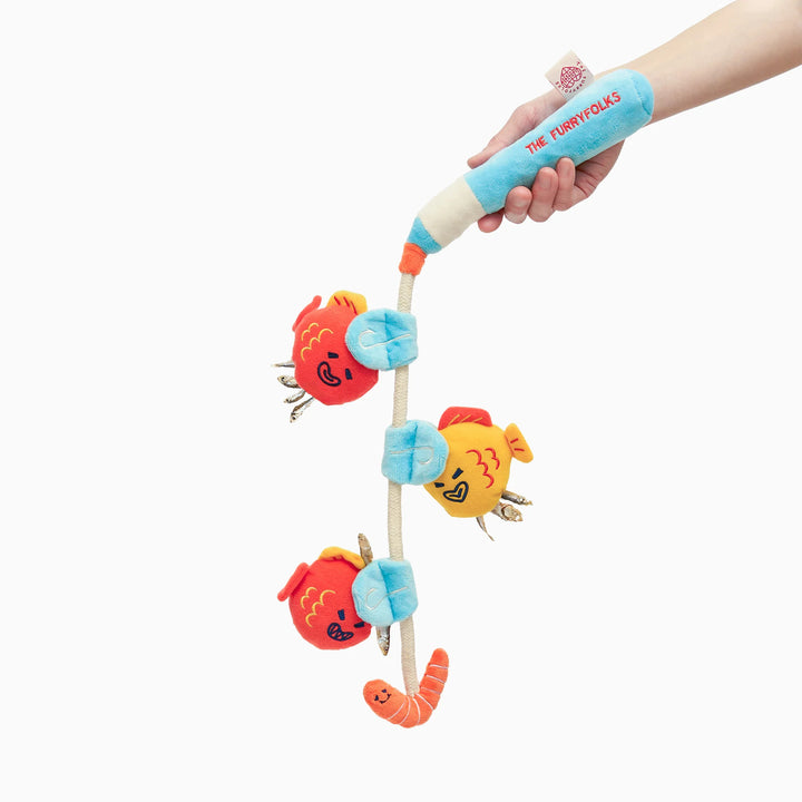Fishing Enrichment Dog Toy