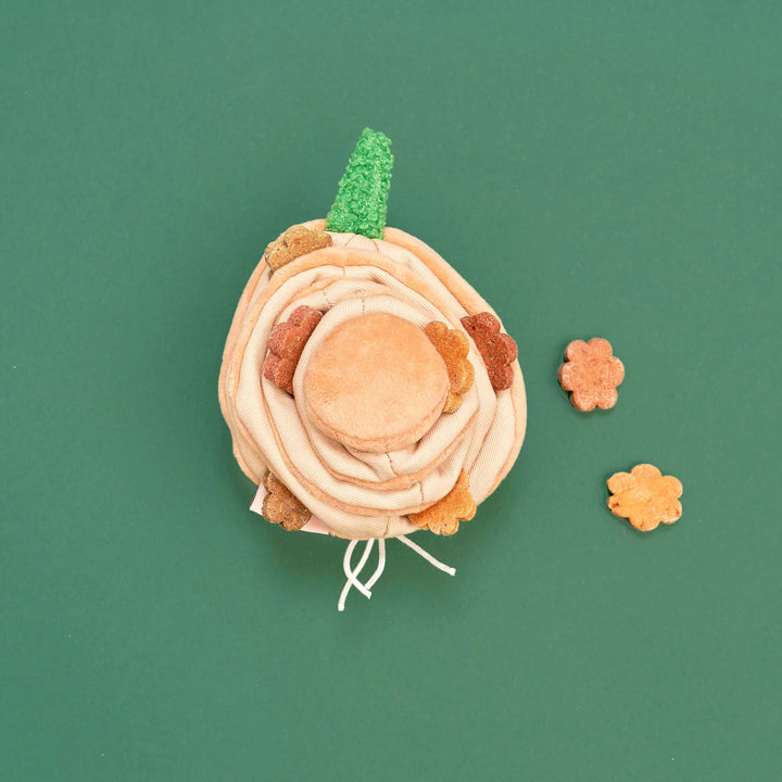Yellow Onion Enrichment Dog Toy