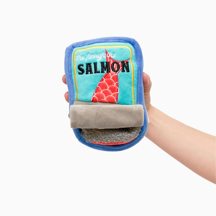 Tinned Salmon Enrichment Dog Toy