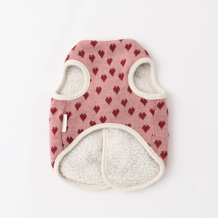 Heart Pattern Reversible Vest