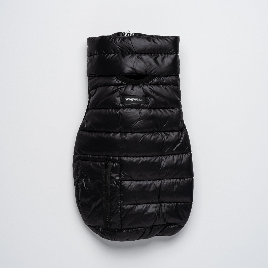 Puffer Vest in Black
