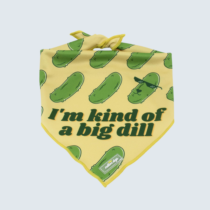 Cooling Dog Bandana - Big Dill