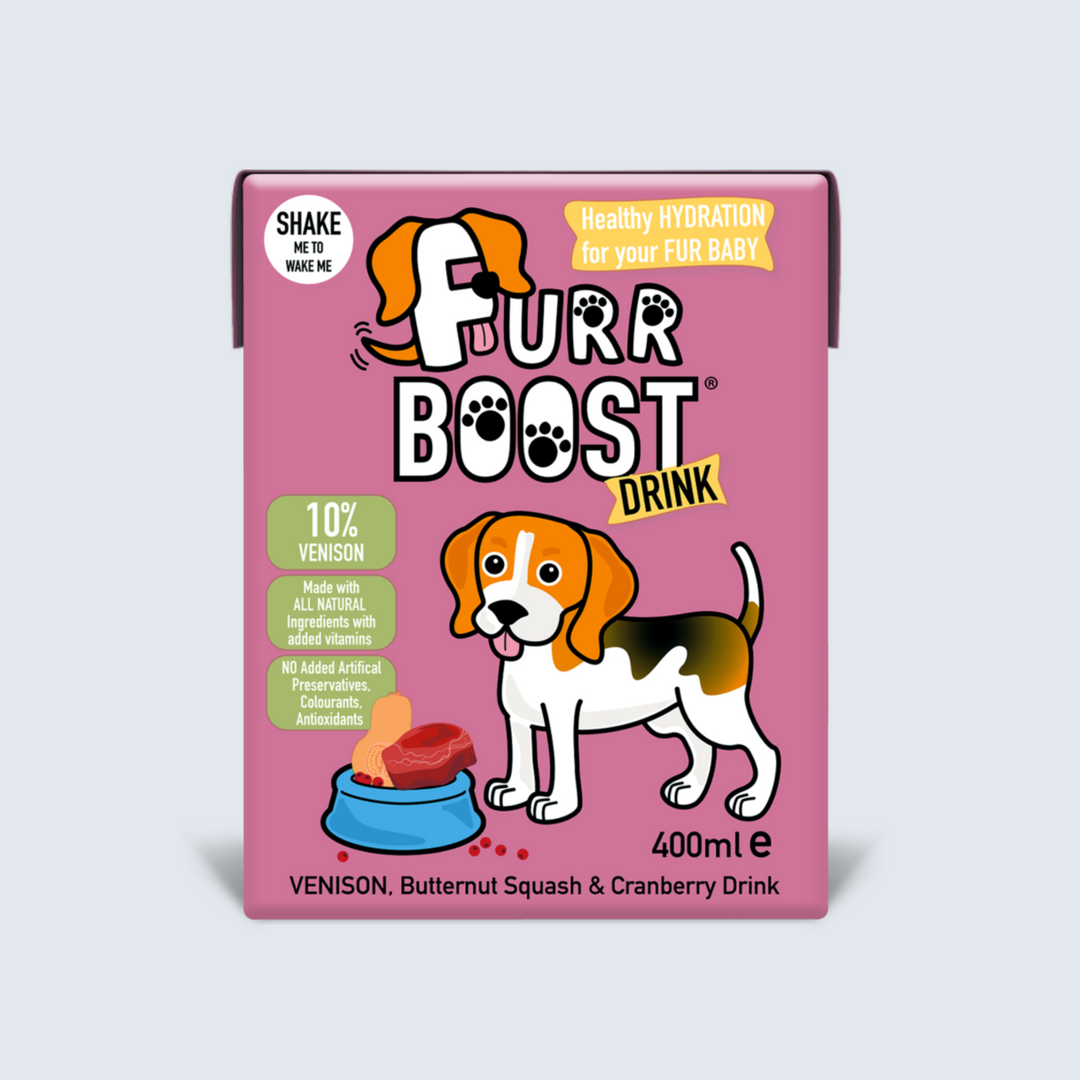Venison, Butternut Squash and Cranberry Dog Drink