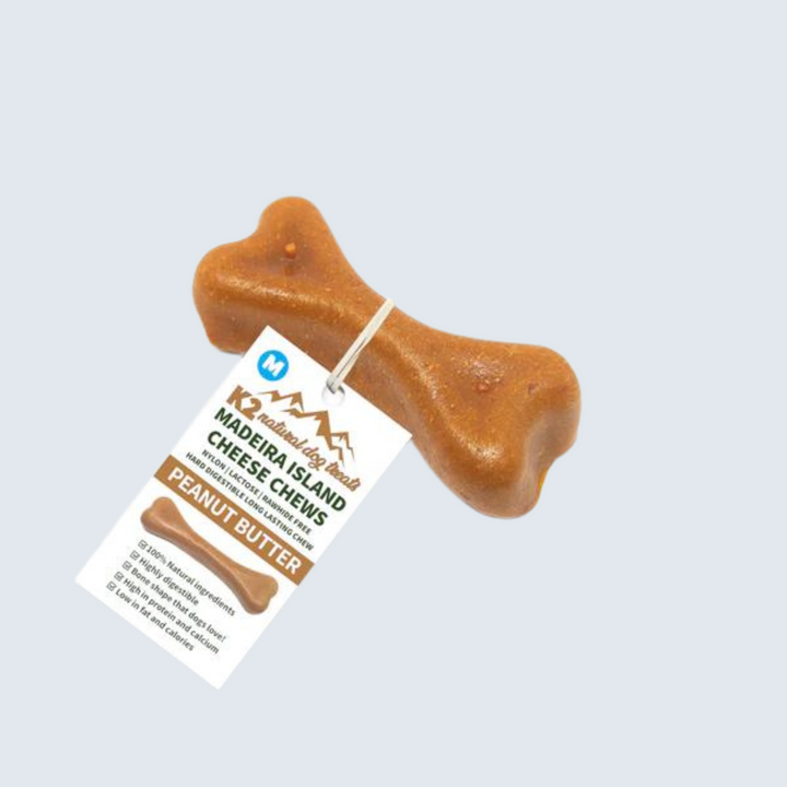 Madeira Island Cheese Chews with Peanut Butter Flavour