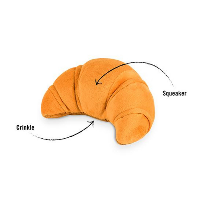 Brunch Pup's Croissant Dog Toy
