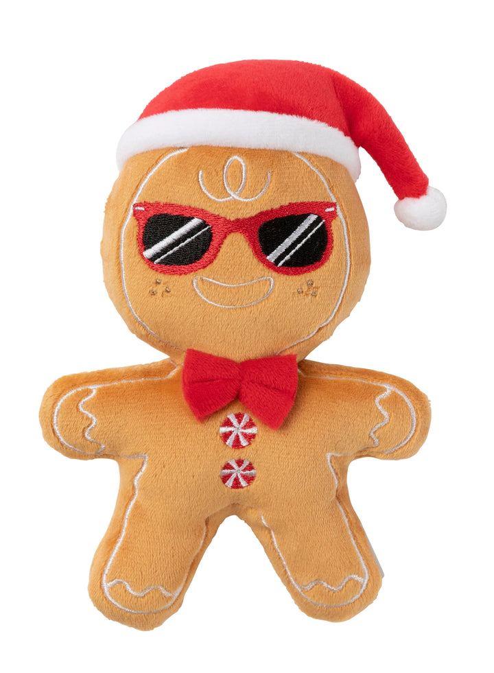 Mr Gingerbread Dog Toy