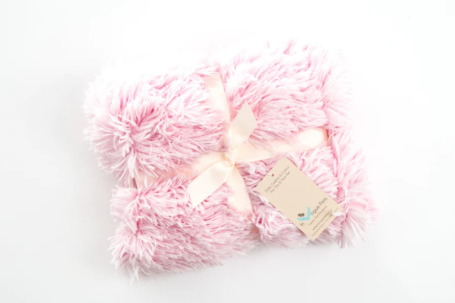 Shaggy Baby Pink Blanket