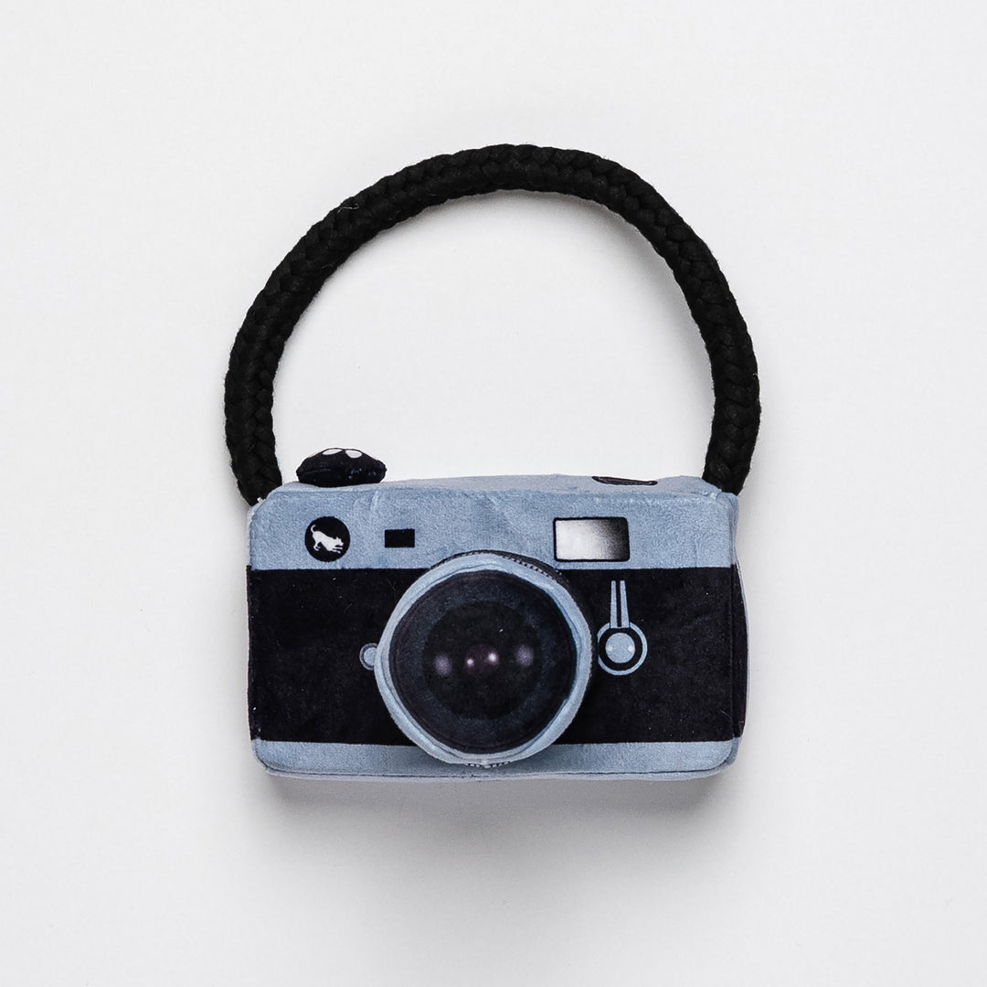 Camera Plush Dog Toy