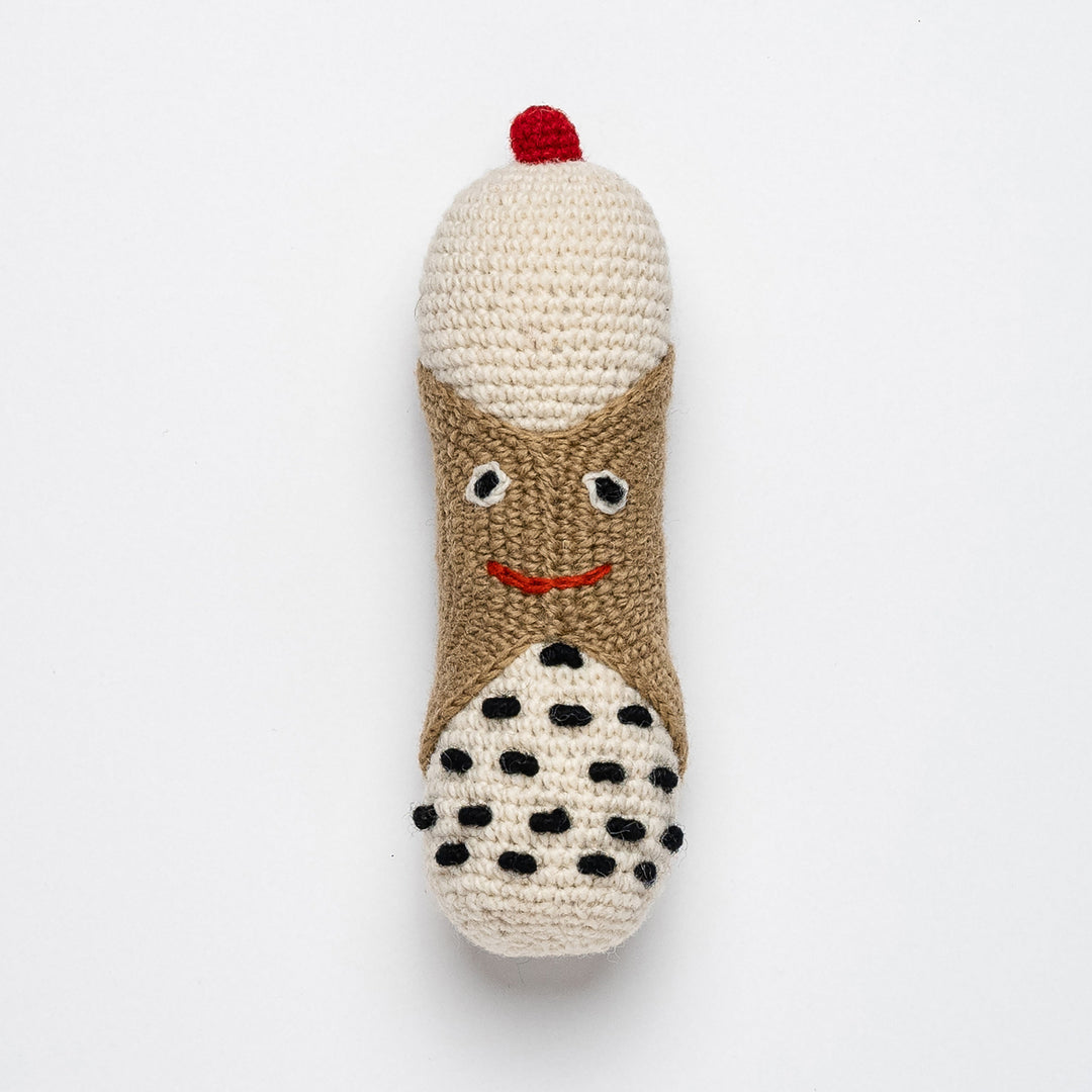 Hand Knit Cannoli