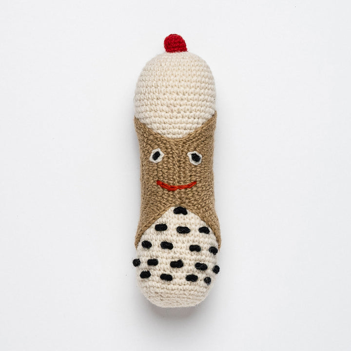 Hand Knit Cannoli