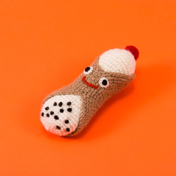 Hand Knit Cannoli