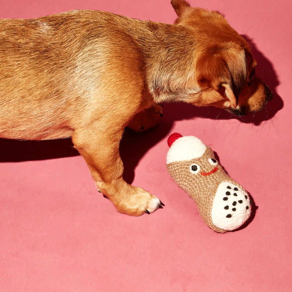 Hand Knit Cannoli