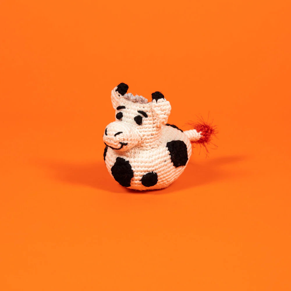 Hand Crochet Cow Toy