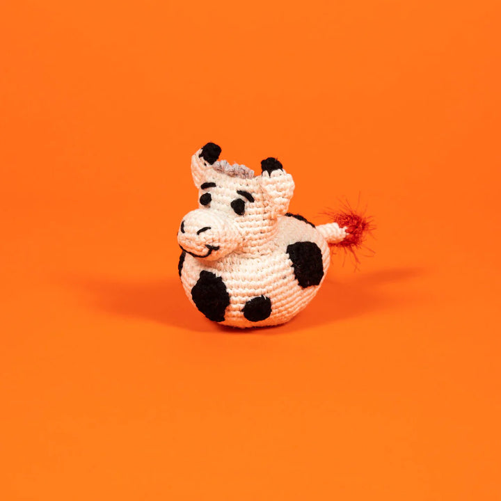 Hand Crochet Cow Toy