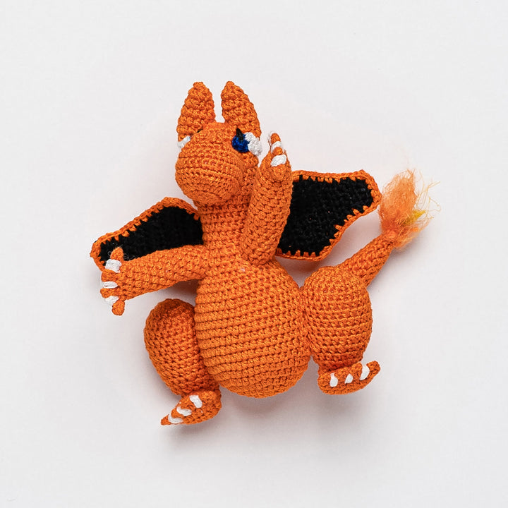 Hand Crochet Dragon
