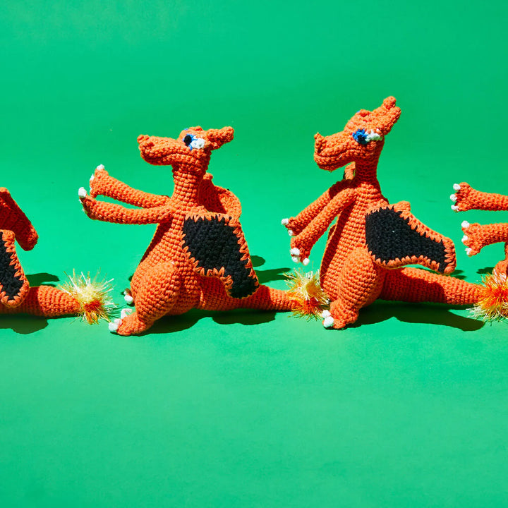 Hand Crochet Dragon
