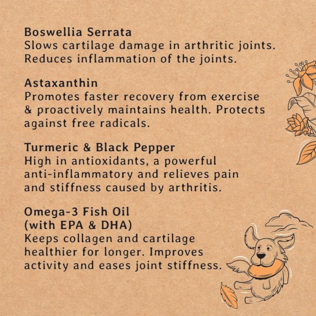Dog Treats For Joint & Mobility - 100% Natural