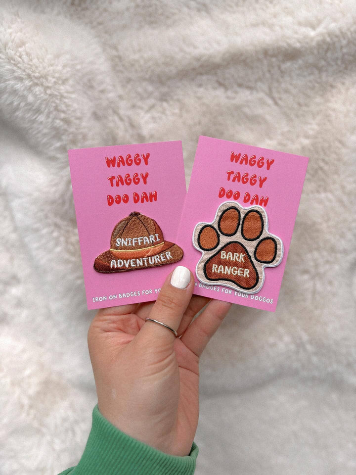 "Bark Ranger" iron on patch