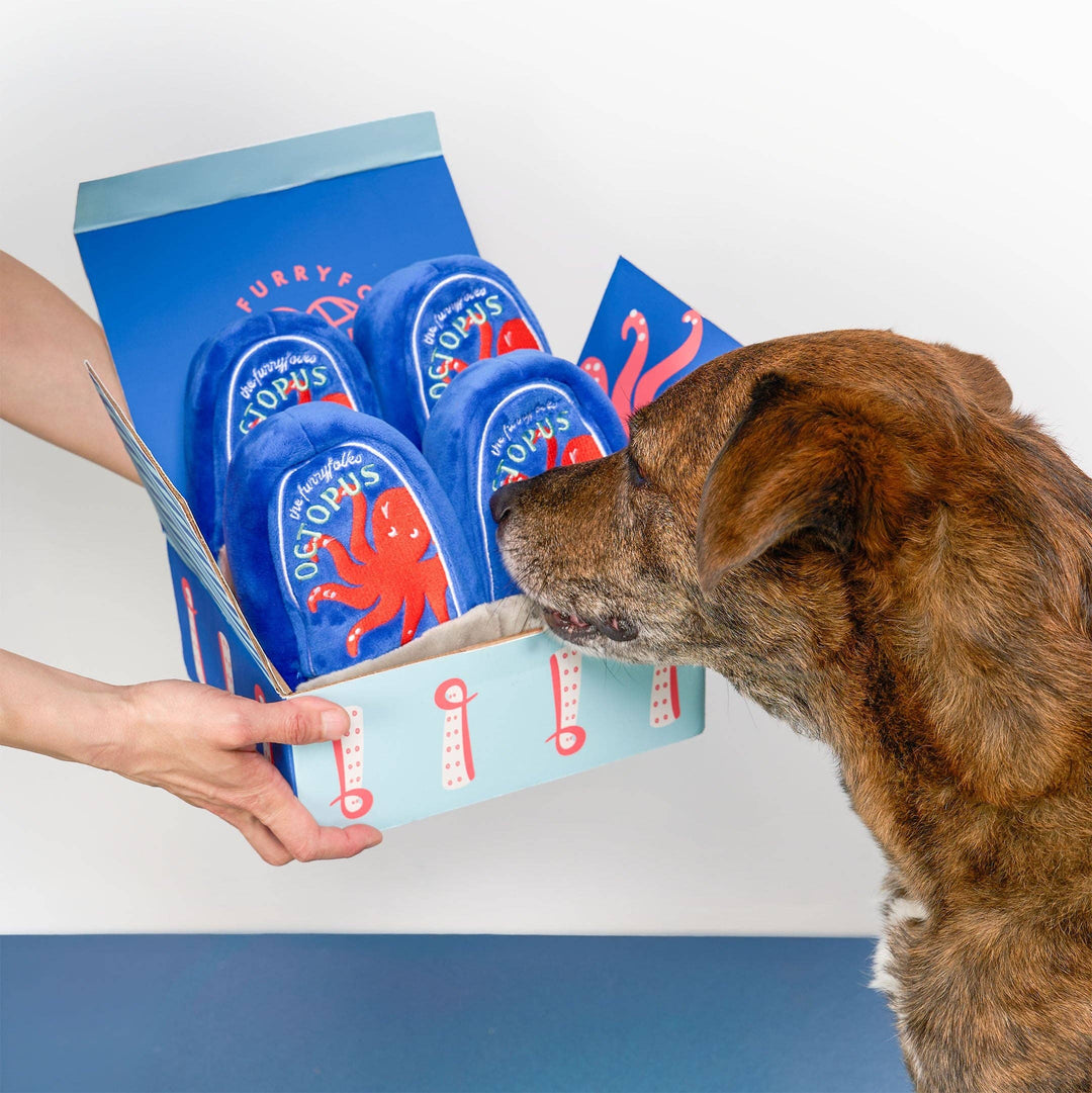 Tinned Octopus Nosework Toy