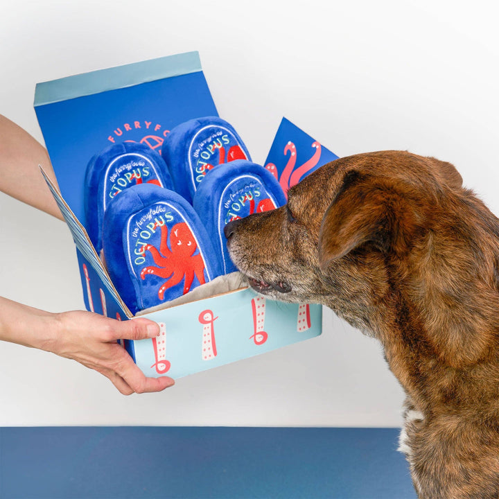 Tinned Octopus Nosework Toy
