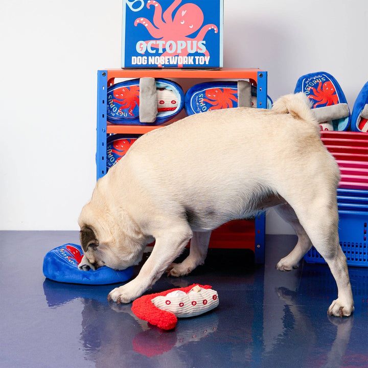 Tinned Octopus Nosework Toy